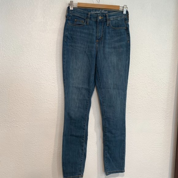 Universal Thread High Rise Skinny Jeans Blue Stretch Denim W25xL28 Womens Size 0 - Picture 6 of 12